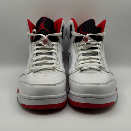 (USED) Jordan 5 Retro Fire Red Black Tongue (2025) Size 11