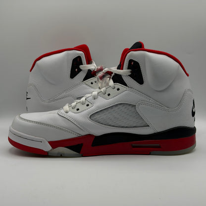 (USED) Jordan 5 Retro Fire Red Black Tongue (2025) Size 11