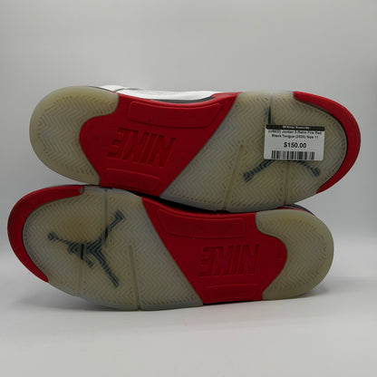 (USED) Jordan 5 Retro Fire Red Black Tongue (2025) Size 11