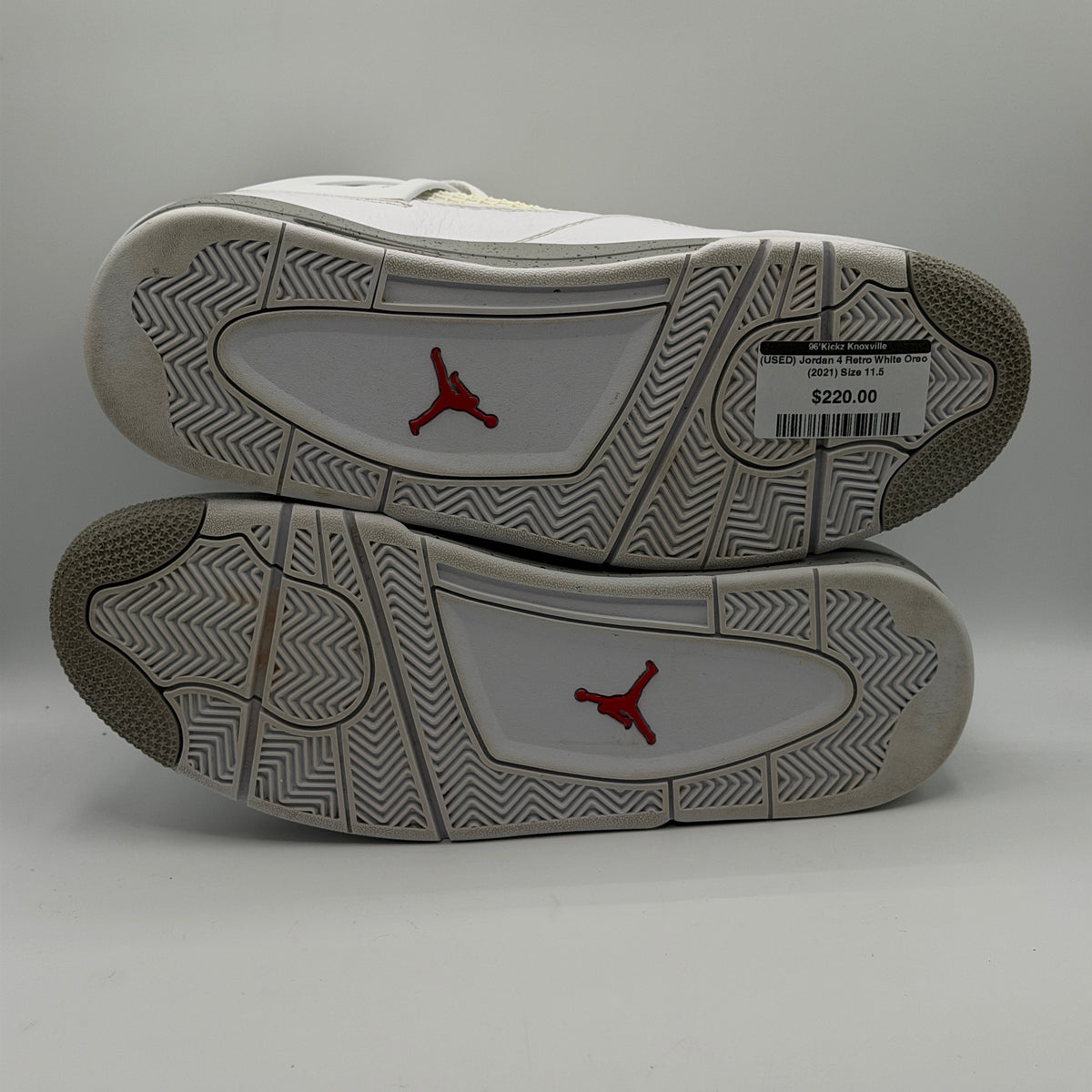 (USED) Jordan 4 Retro White Oreo (2021) Size 11.5