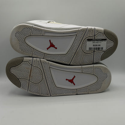 (USED) Jordan 4 Retro White Oreo (2021) Size 11.5