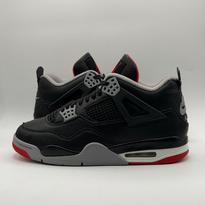 (USED NO BOX) Jordan 4 Retro Bred Reimagined Size 10