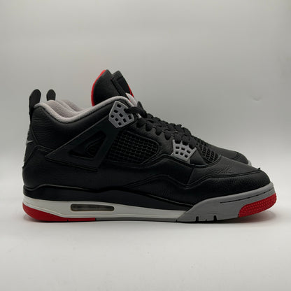 (USED NO BOX) Jordan 4 Retro Bred Reimagined Size 10