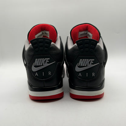 (USED NO BOX) Jordan 4 Retro Bred Reimagined Size 10