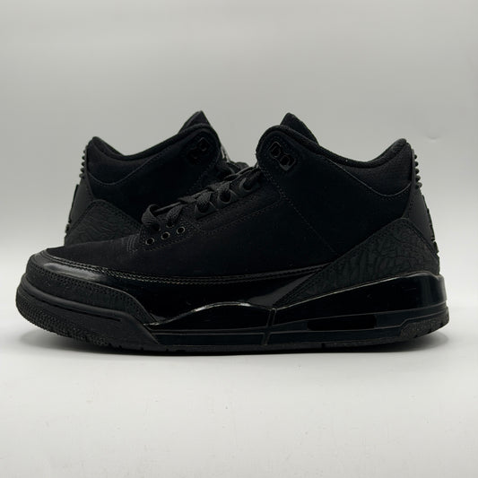 (USED) Jordan 3 Black Cat (2025) Size 8.5