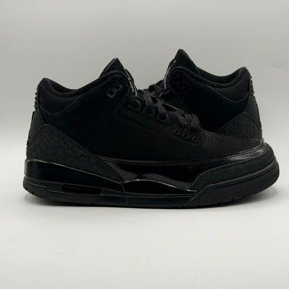 (USED) Jordan 3 Black Cat (2025) Size 8.5