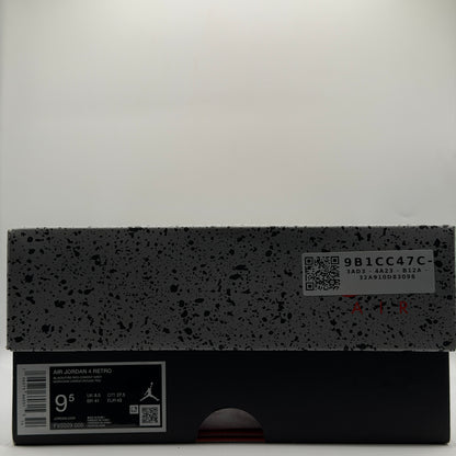 (USED) Jordan 4 Retro Bred Reimagined Size 9.5