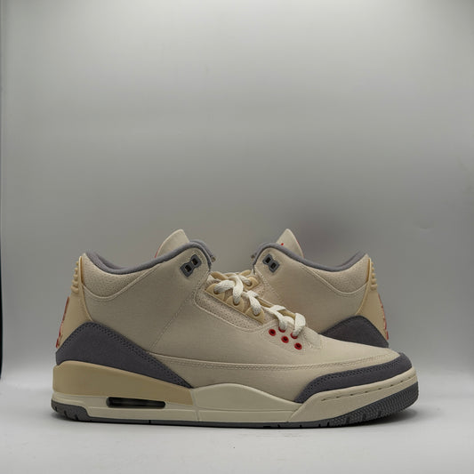 (USED) Jordan 3 Retro Muslin Size 9