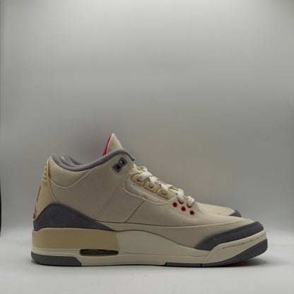 (USED) Jordan 3 Retro Muslin Size 9