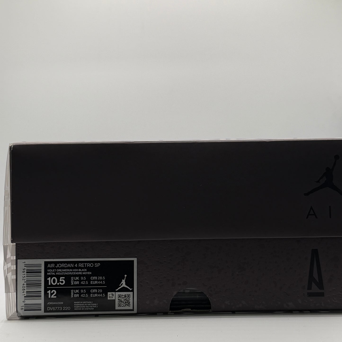 (USED) Jordan 4 Retro A Ma Maniere Voilet Ore Size 10.5