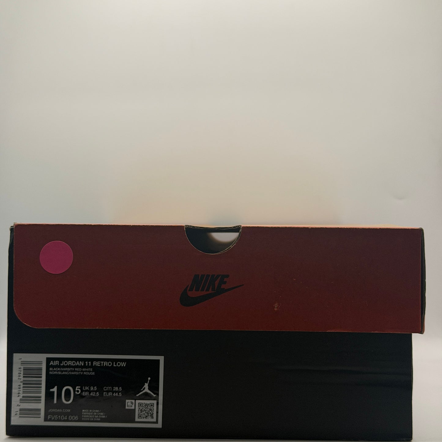 (USED) Jordan 11 Retro Low Bred Size 10.5