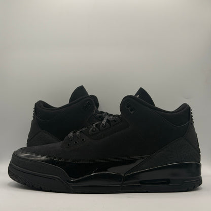 (USED) Jordan 3 Retro Black Cat (2025) Size 14