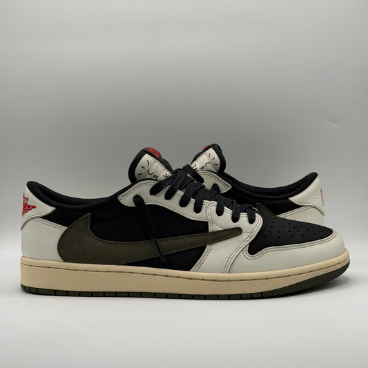 (USED) Jordan 1 Retro Low OG SP Travis Scott Olive (W) 13W/11.5M
