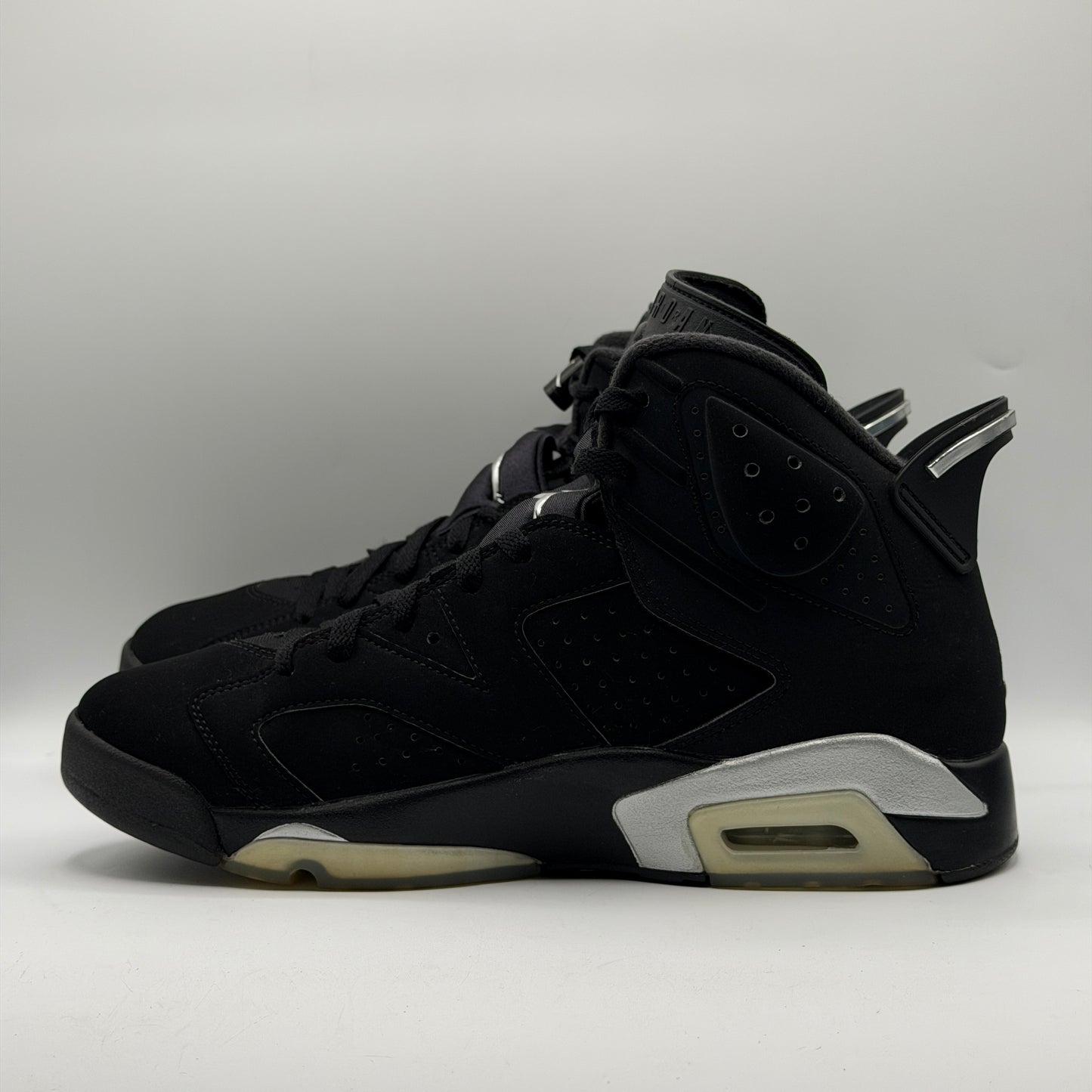(USED NO BOX) Jordan Retro 6 Chrome Size 10