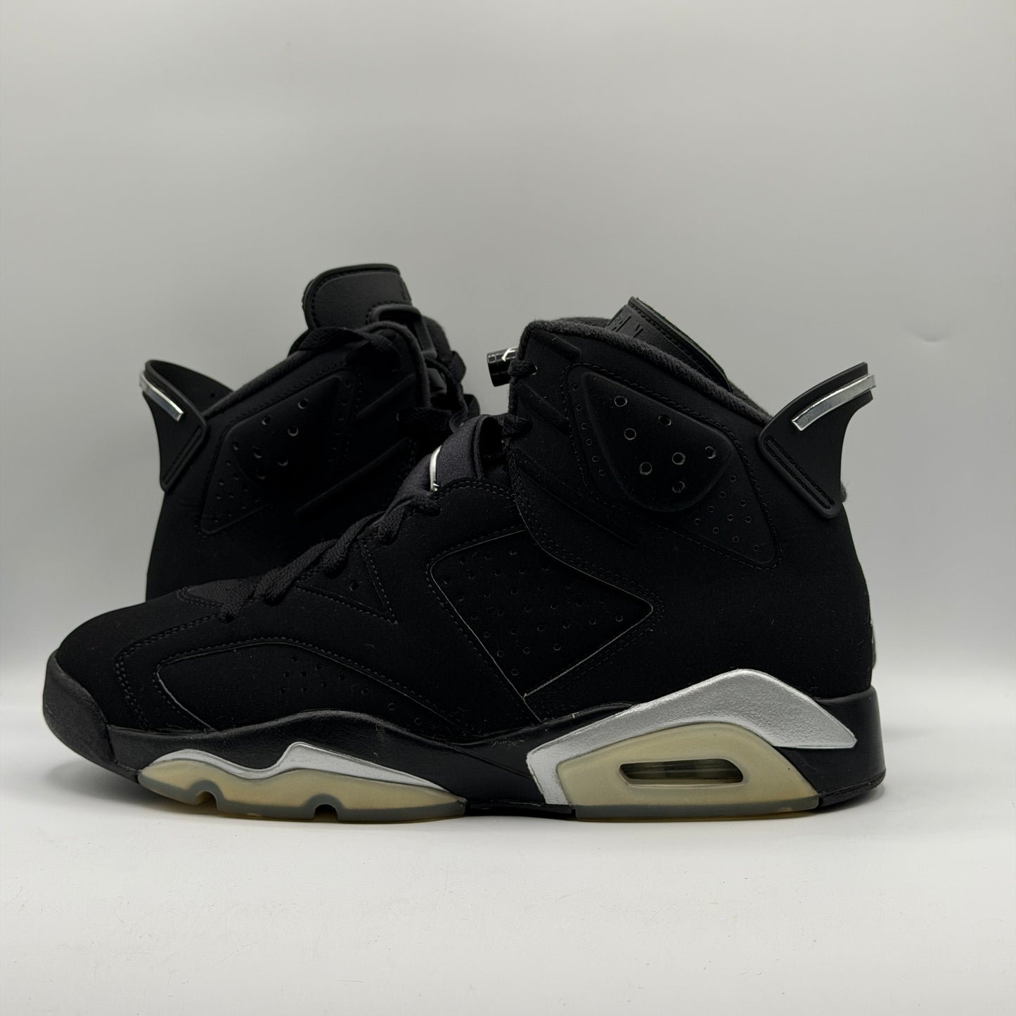 (USED NO BOX) Jordan Retro 6 Chrome Size 10