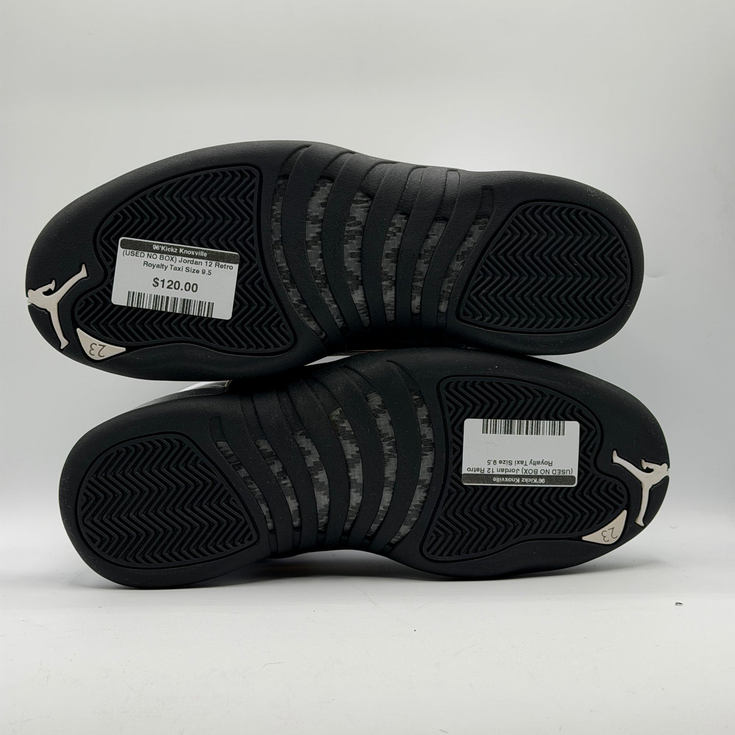 (USED NO BOX) Jordan 12 Retro Royalty Taxi Size 9.5