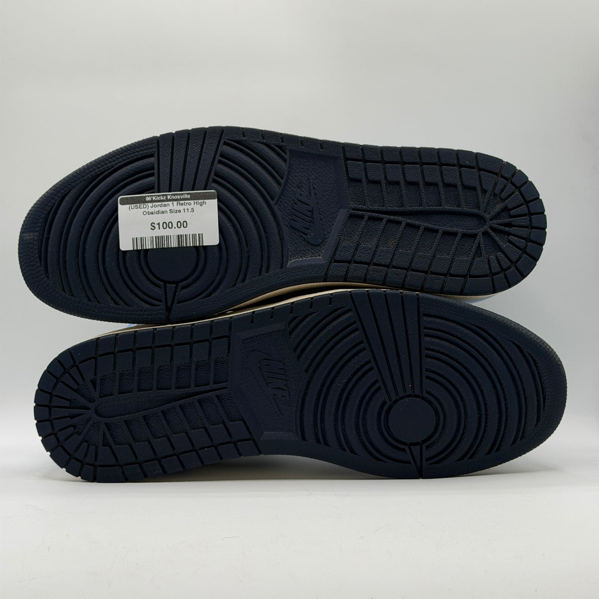 (USED) Jordan 1 Retro High Obsidian Size 11.5