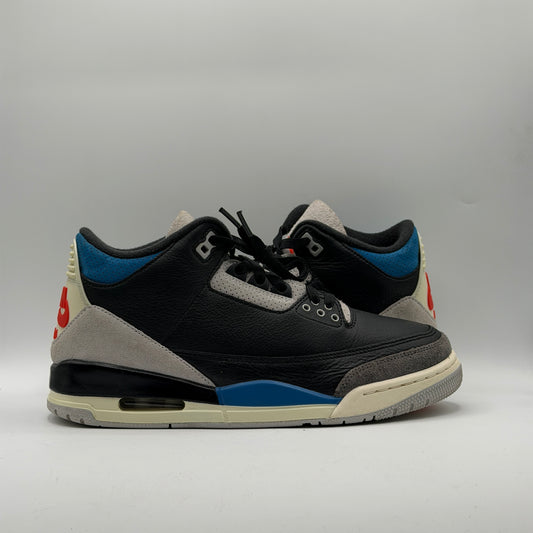 (USED NO BOX) Jordan 3 Retro Rare Air Size 8.5