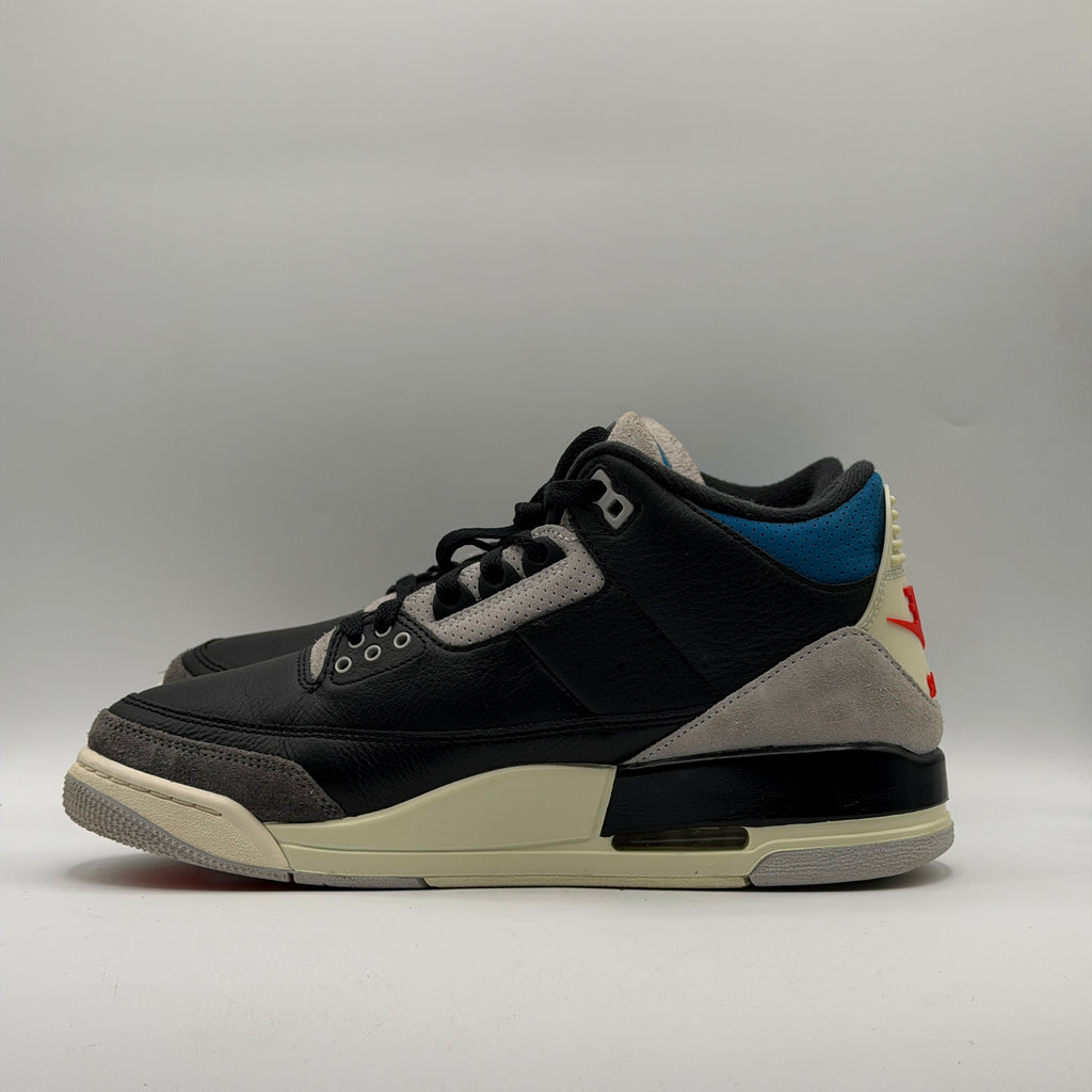 (USED NO BOX) Jordan 3 Retro Rare Air Size 8.5