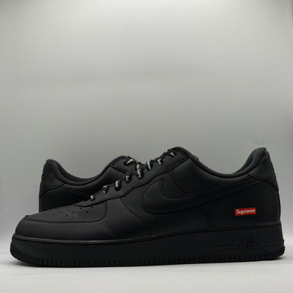 (USED REP BOX) Nike Air Force 1 Supreme Black Size 15