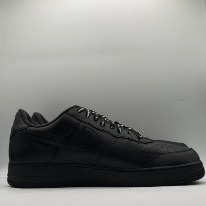 (USED REP BOX) Nike Air Force 1 Supreme Black Size 15