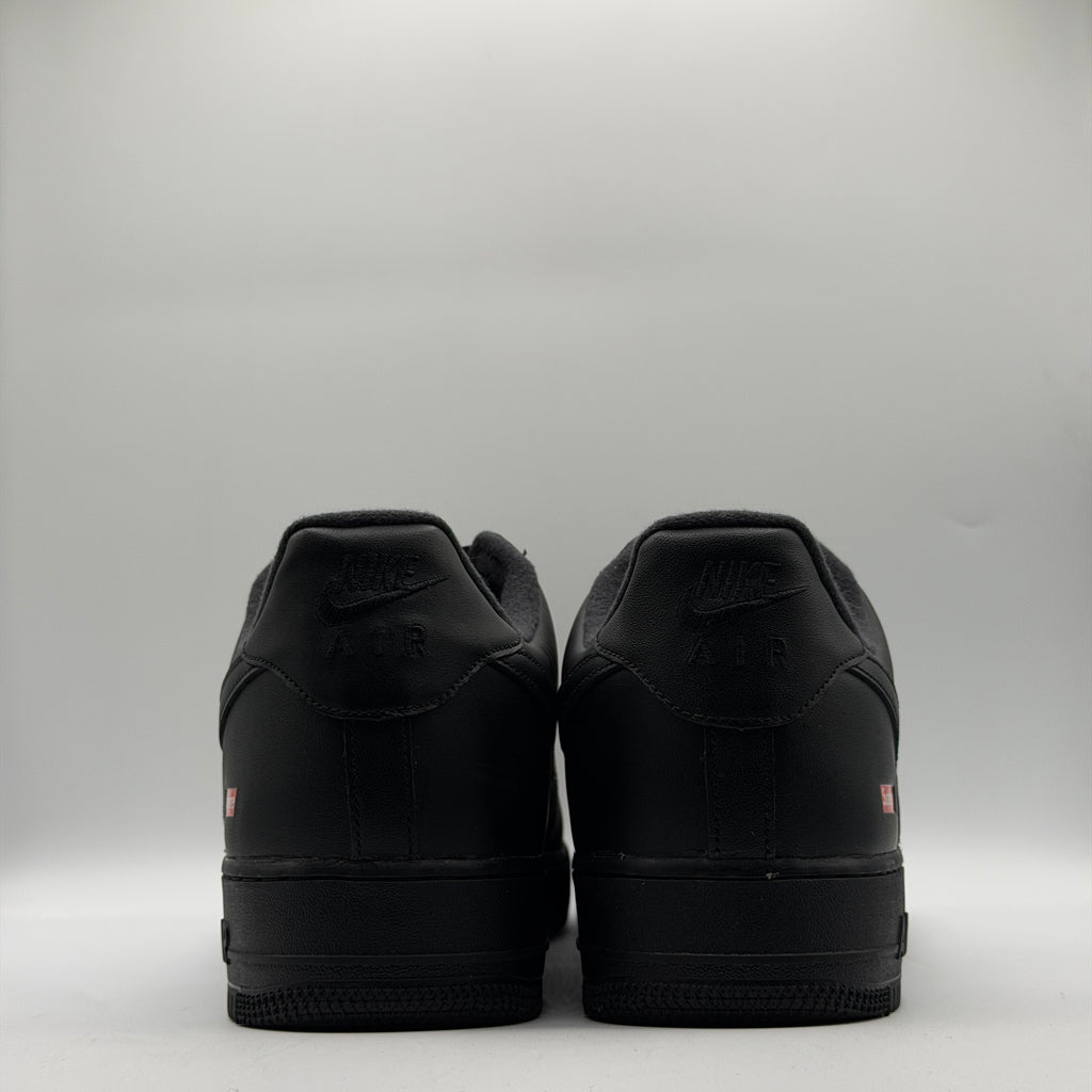 (USED REP BOX) Nike Air Force 1 Supreme Black Size 15