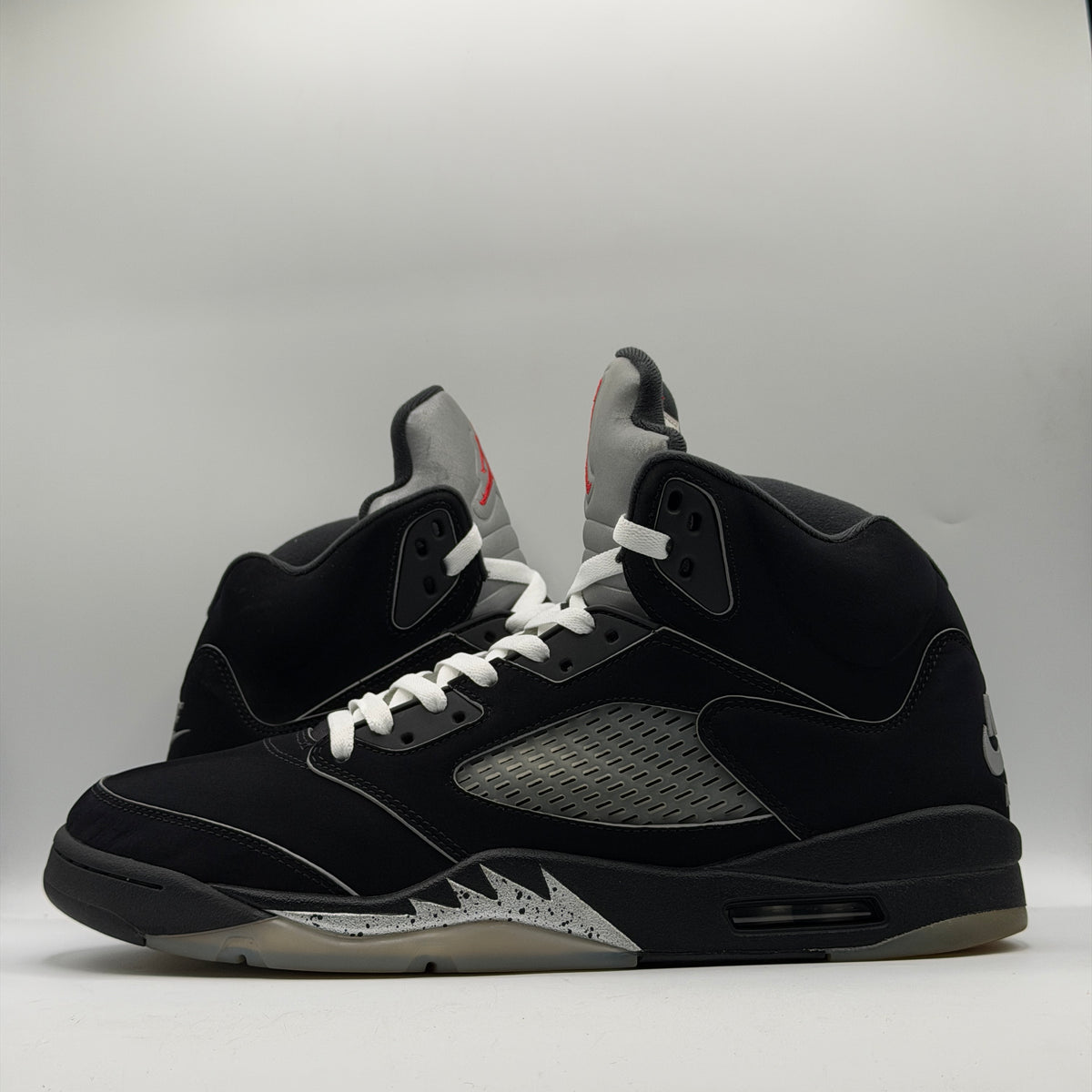 (USED REP BOX) Jordan 5 Retro Reimagined Black Metallic Size 14
