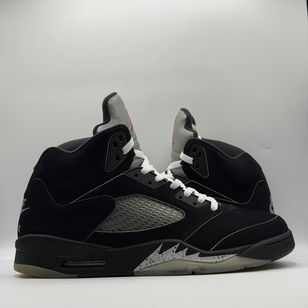 (USED REP BOX) Jordan 5 Retro Reimagined Black Metallic Size 14