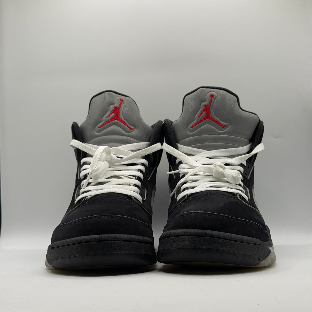 (USED REP BOX) Jordan 5 Retro Reimagined Black Metallic Size 14
