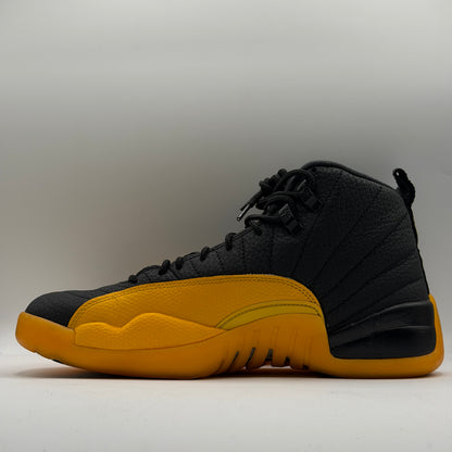 (USED No Box) Jordan 12 Retro Black University Gold Size 8