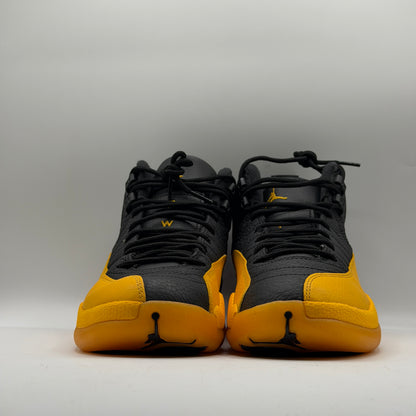 (USED No Box) Jordan 12 Retro Black University Gold Size 8
