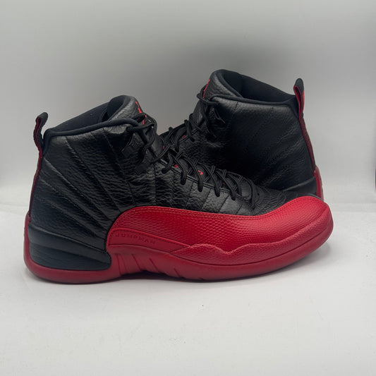 (USED NO BOX) Jordan 12 Flu Game Size 10