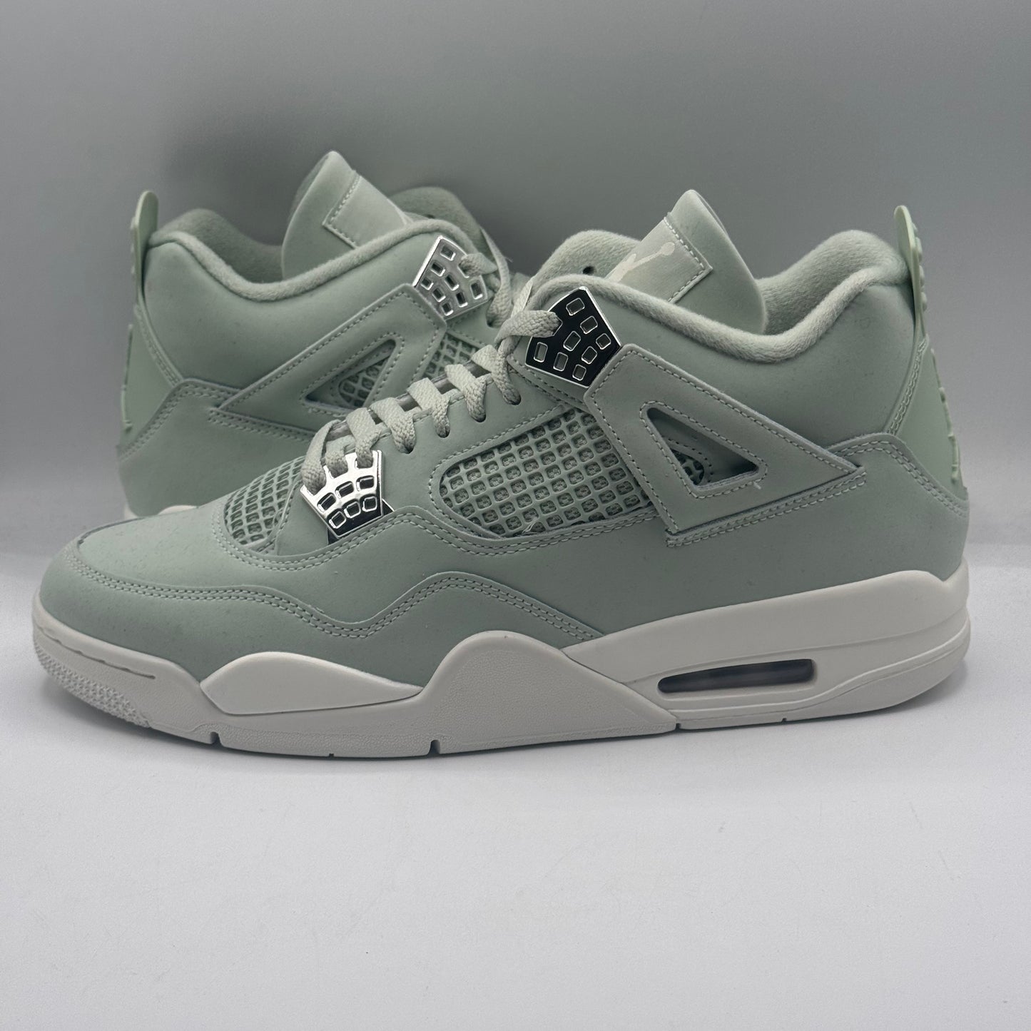 (USED REP BOX) Jordan 4 Seafoam Sail Size 12W/10.5M