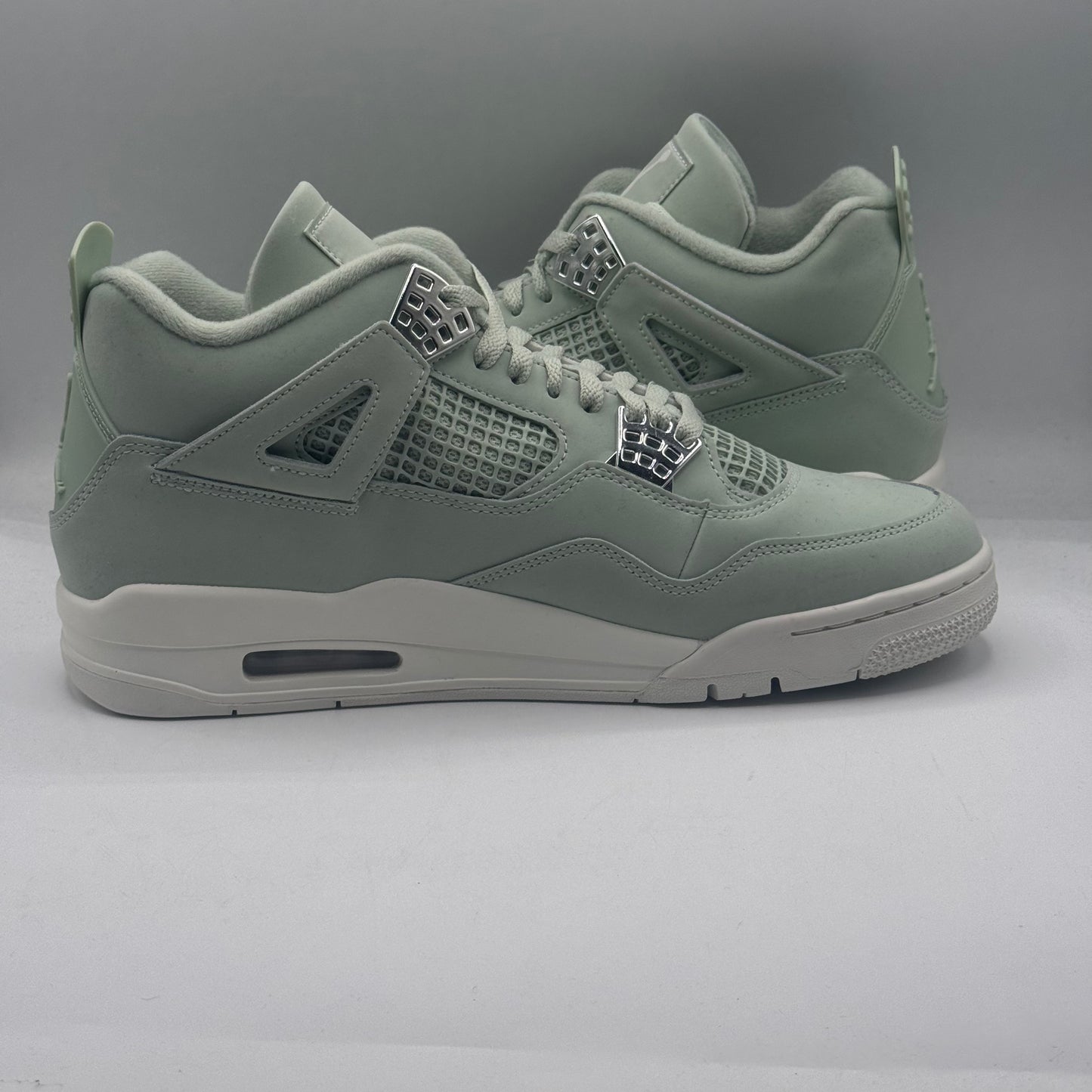 (USED REP BOX) Jordan 4 Seafoam Sail Size 12W/10.5M