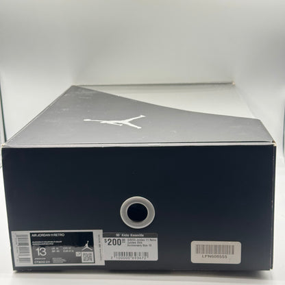 (USED) Jordan 11 Retro Jubilee 25th Anniversary Size 13