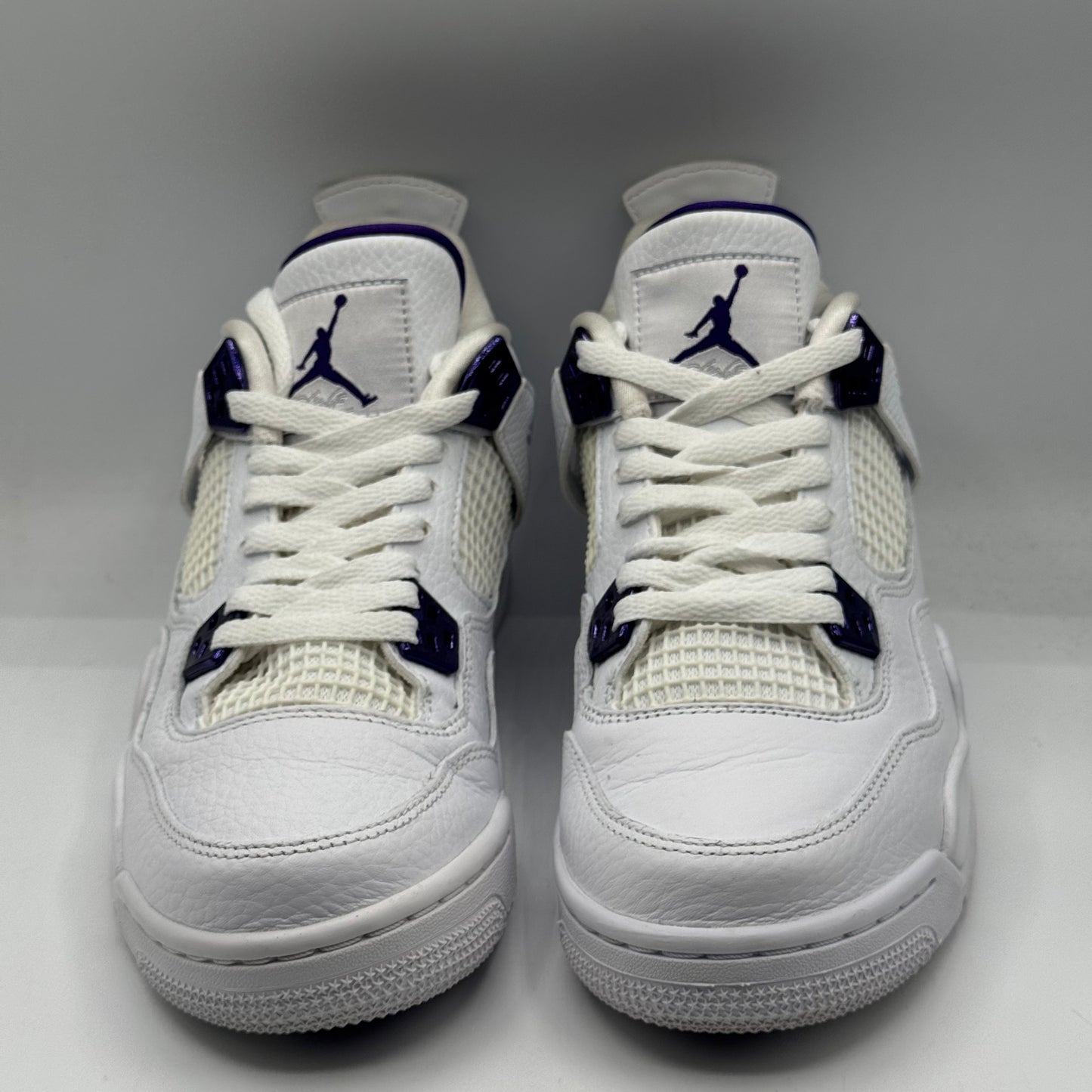 (USED) Jordan 4 Retro Metallic Purple (GS) Size 6.5Y