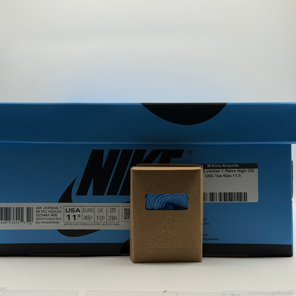 (USED) Jordan 1 Retro High OG UNC Toe Size 11.5