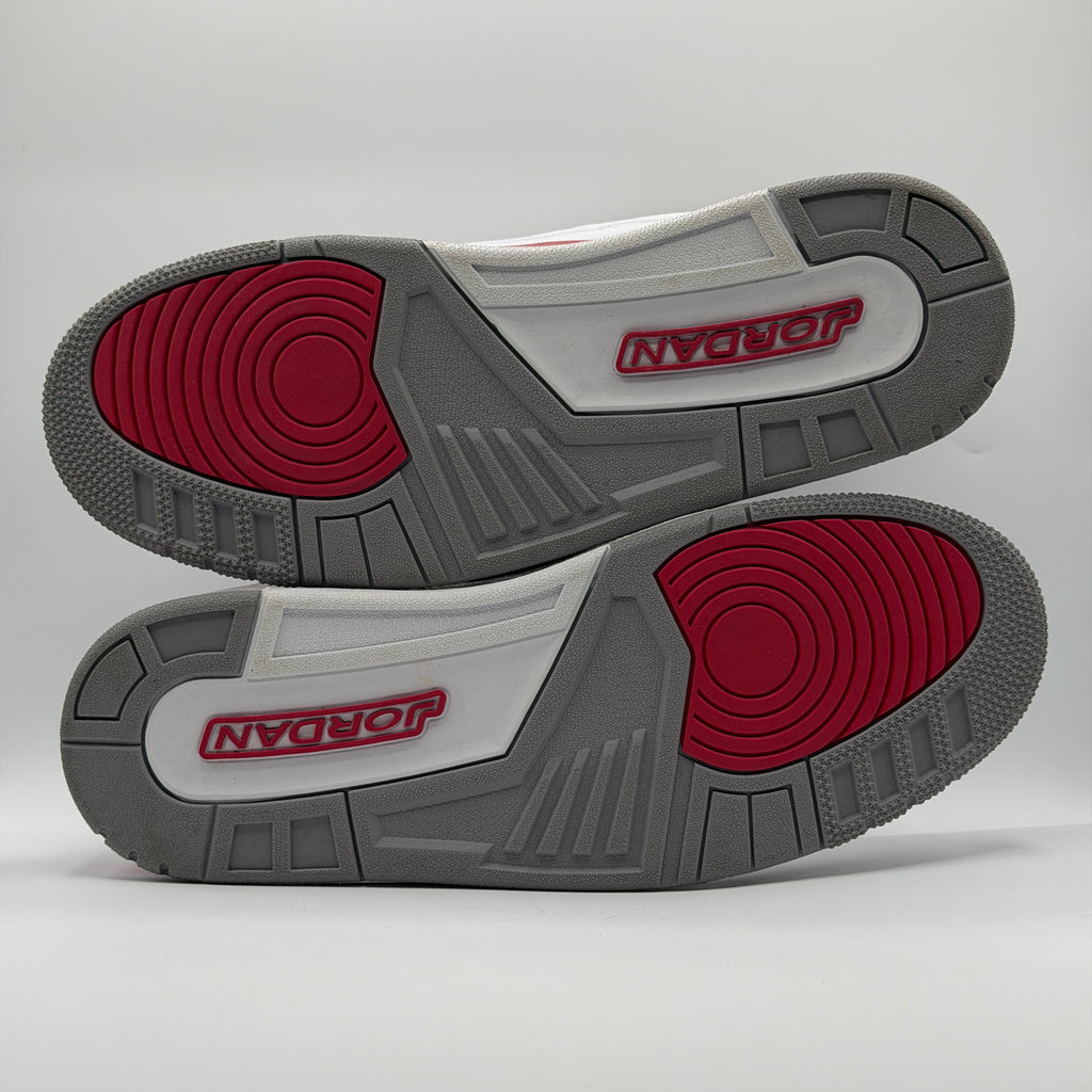 (USED) Jordan 3 Retro Cardinal Red Size 11.5