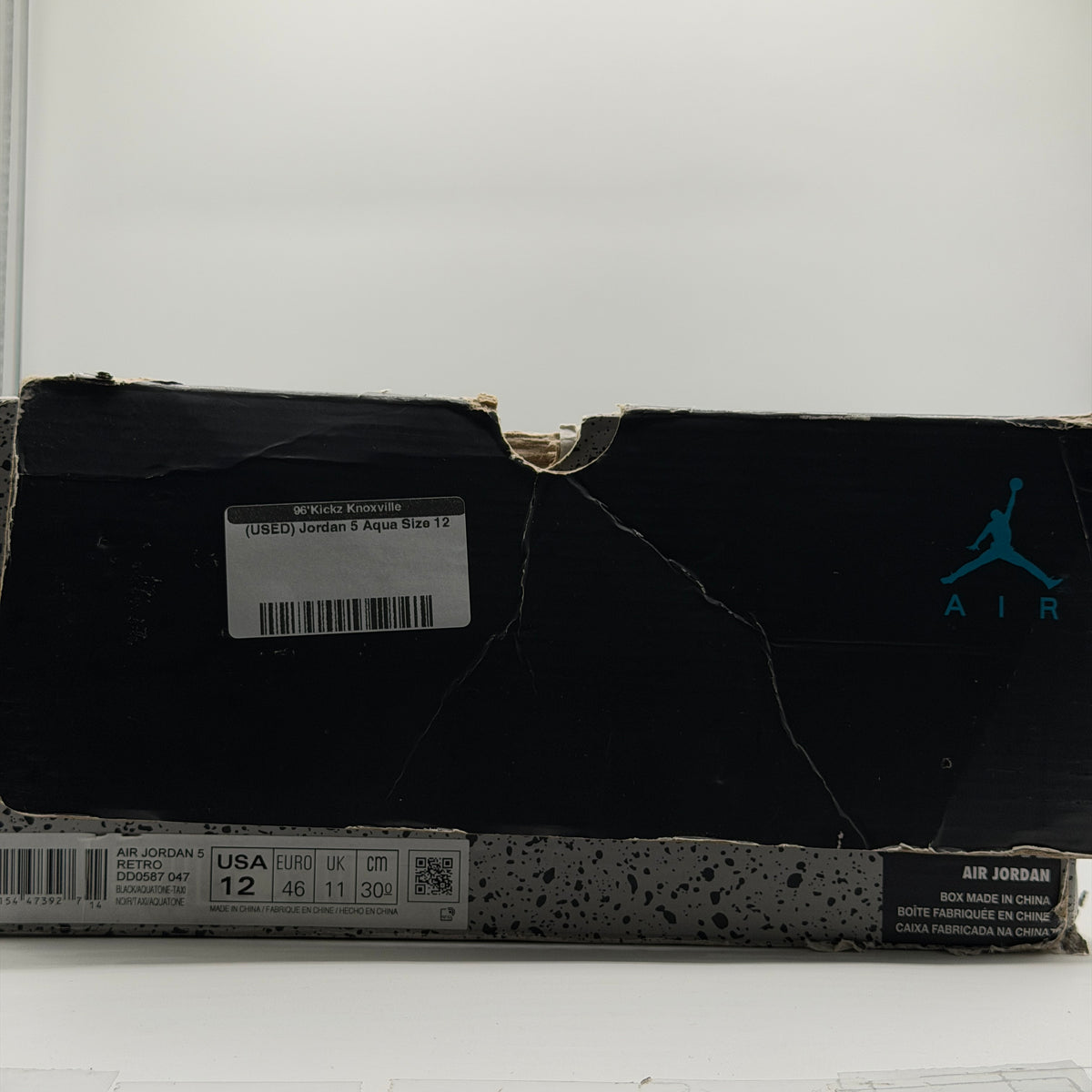 (USED) Jordan 5 Aqua Size 12