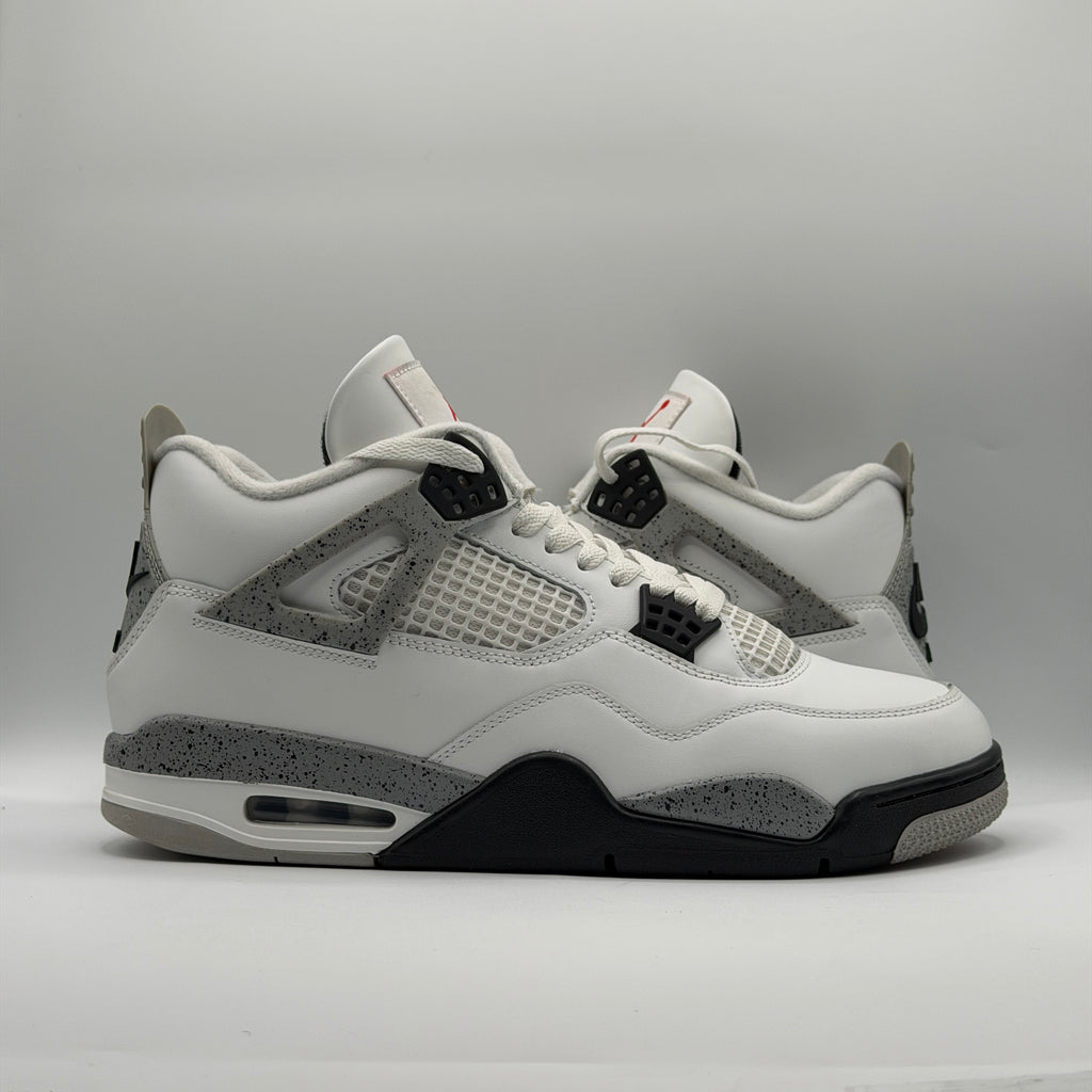 (USED) Jordan 4 White Cement (2025) Size 10.5