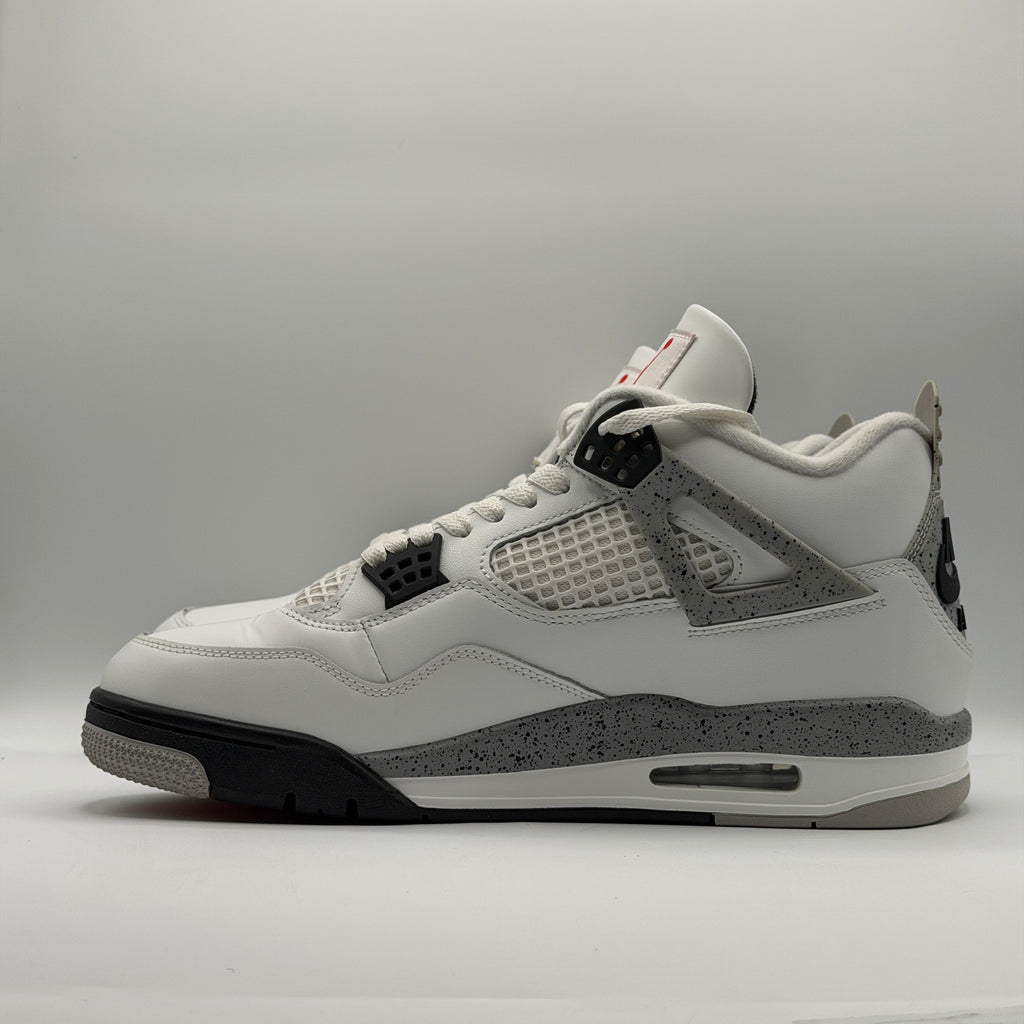 (USED) Jordan 4 White Cement (2025) Size 10.5