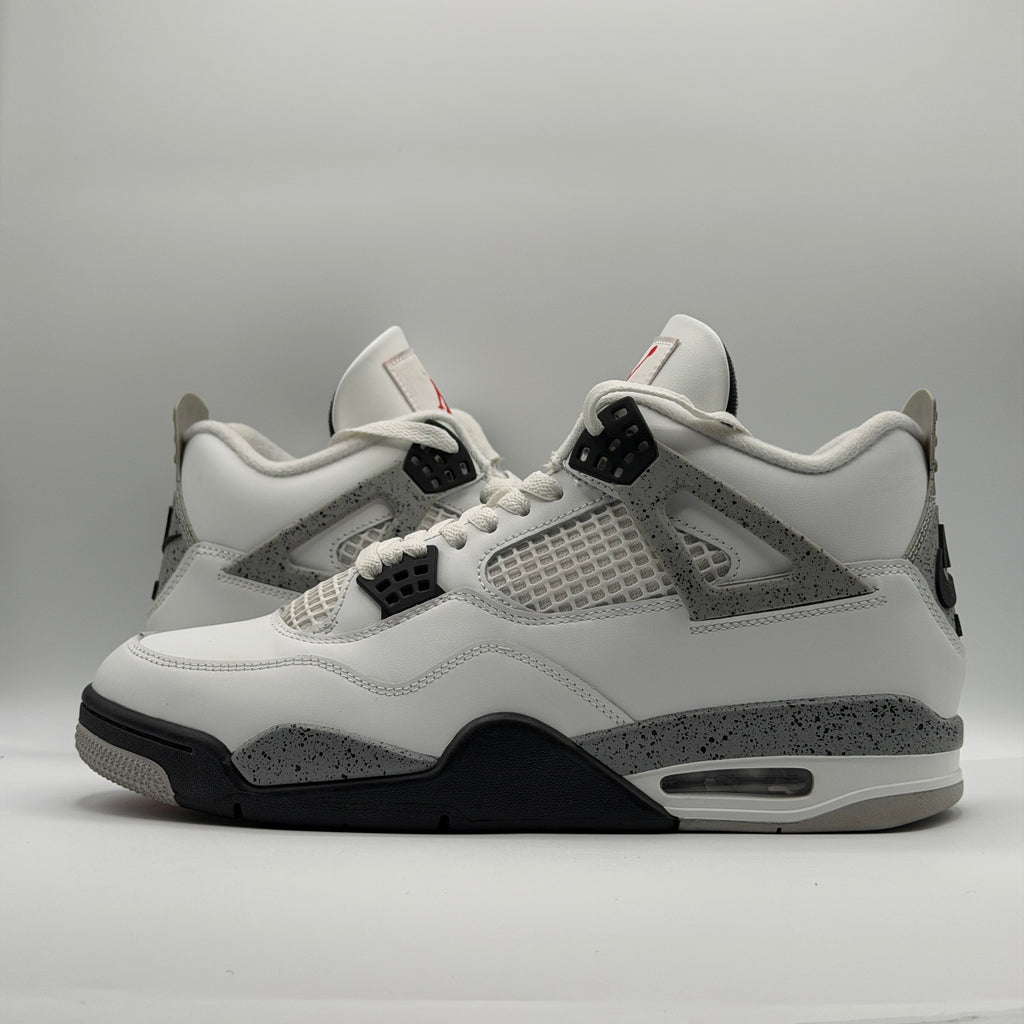 (USED) Jordan 4 White Cement (2025) Size 10.5