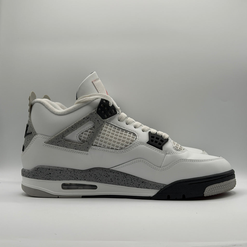 (USED) Jordan 4 White Cement (2025) Size 10.5