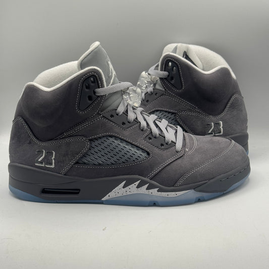 (PADS) Jordan 5 Wolf Grey Size 10.5