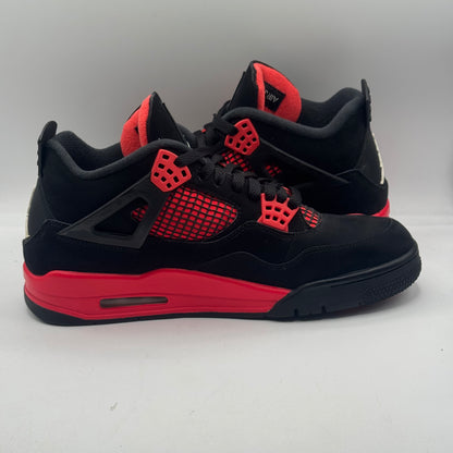 (USED NO BOX) Jordan 4 Red Thunder Size 9.5
