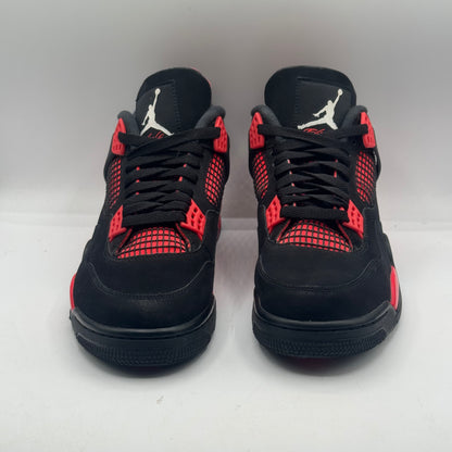 (USED NO BOX) Jordan 4 Red Thunder Size 9.5