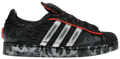 (REP BOX DS) Hellstar x adidas Superstar 2 Black Flame