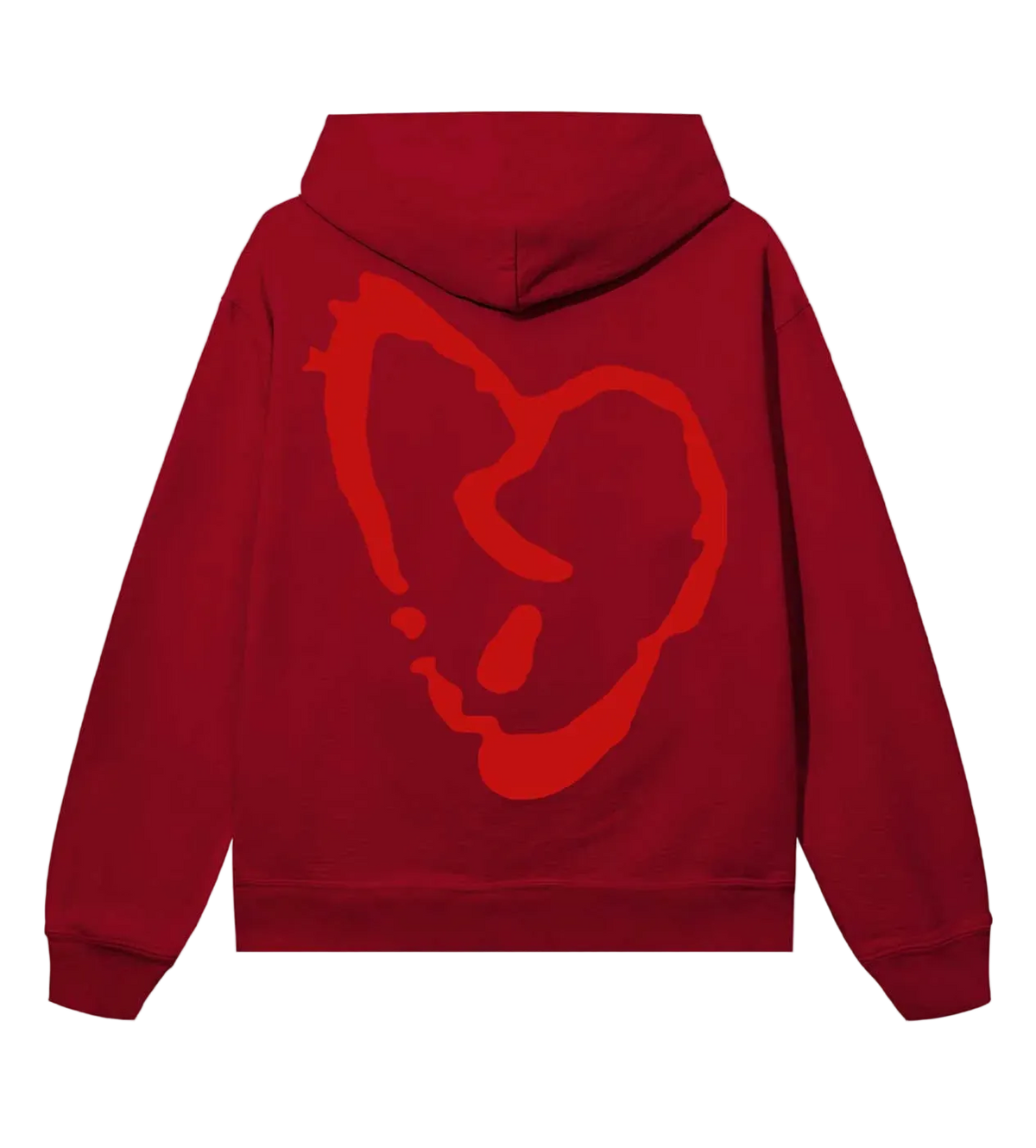 Revenge XXXTentacion Lightning Heartbreak Hoodie Red