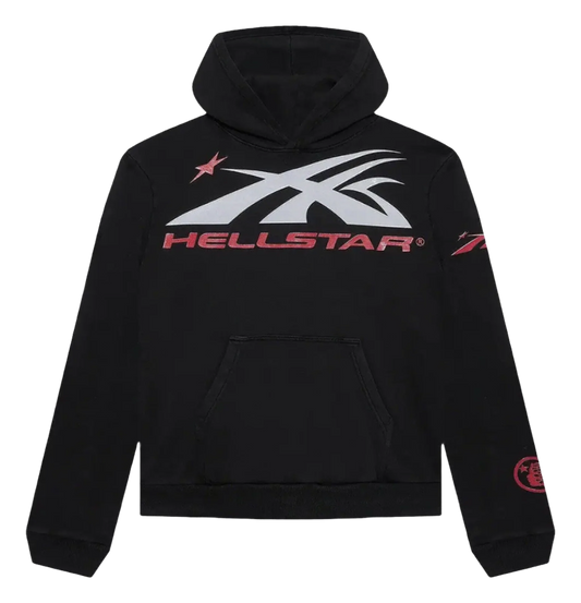 Hellstar Sport Logo Hoodie Black/Red