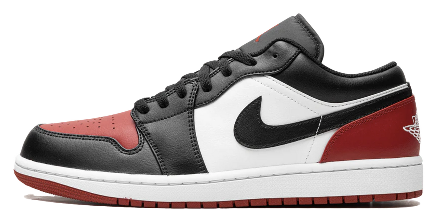 Jordan 1 Low Bred Toe